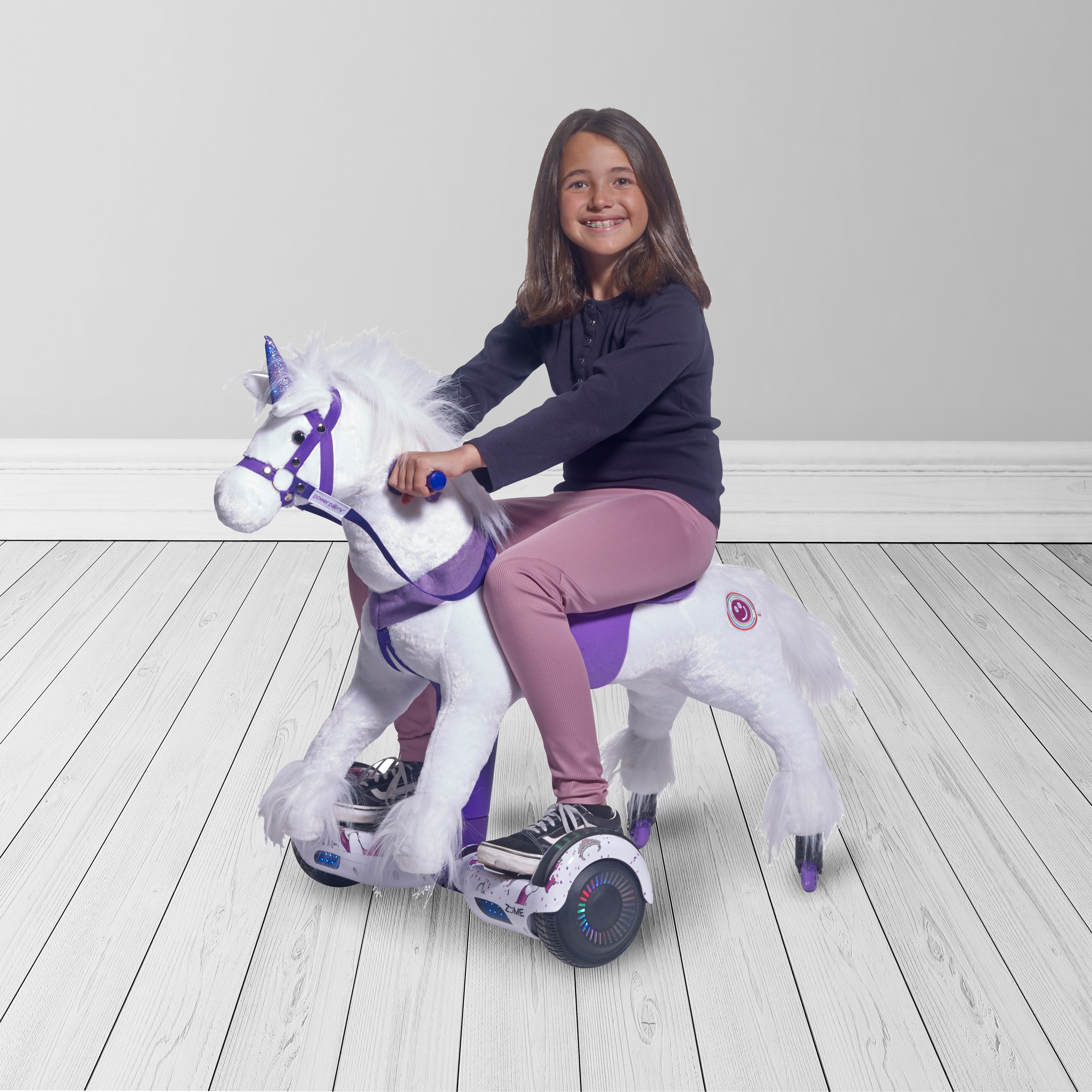 ぽにーさんの専用 Power Pony® - Rideable Pony with ZüME V2 Engine, Lights & Sounds